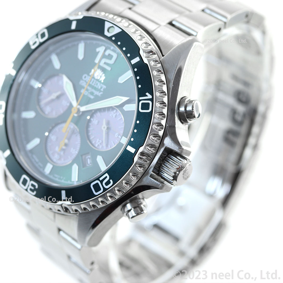 オリエント ORIENT スポーツ ソーラーパワード 腕時計 メンズ RN-TX0204E クロノグラフ マコ Mako
