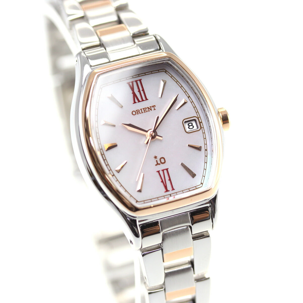 オリエント イオ ORIENT iO ソーラー 腕時計 レディース ナチュラル&プレーン RN-WG0010A