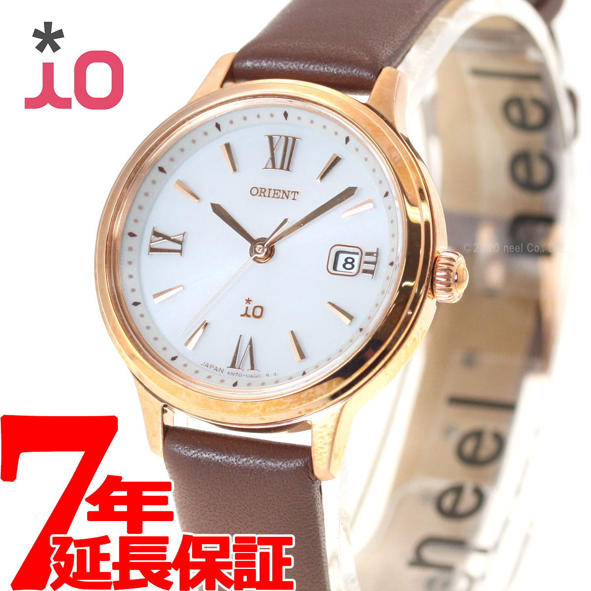 オリエント イオ ORIENT iO ソーラー 腕時計 レディース ナチュラル＆プレーン NATURAL＆PLAIN RN-WG0410S –  neel selectshop