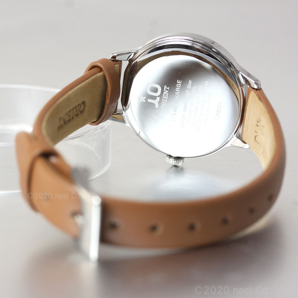 オリエント イオ ORIENT iO ソーラー 腕時計 レディース ナチュラル&プレーン NATURAL&PLAIN RN-WG0413S