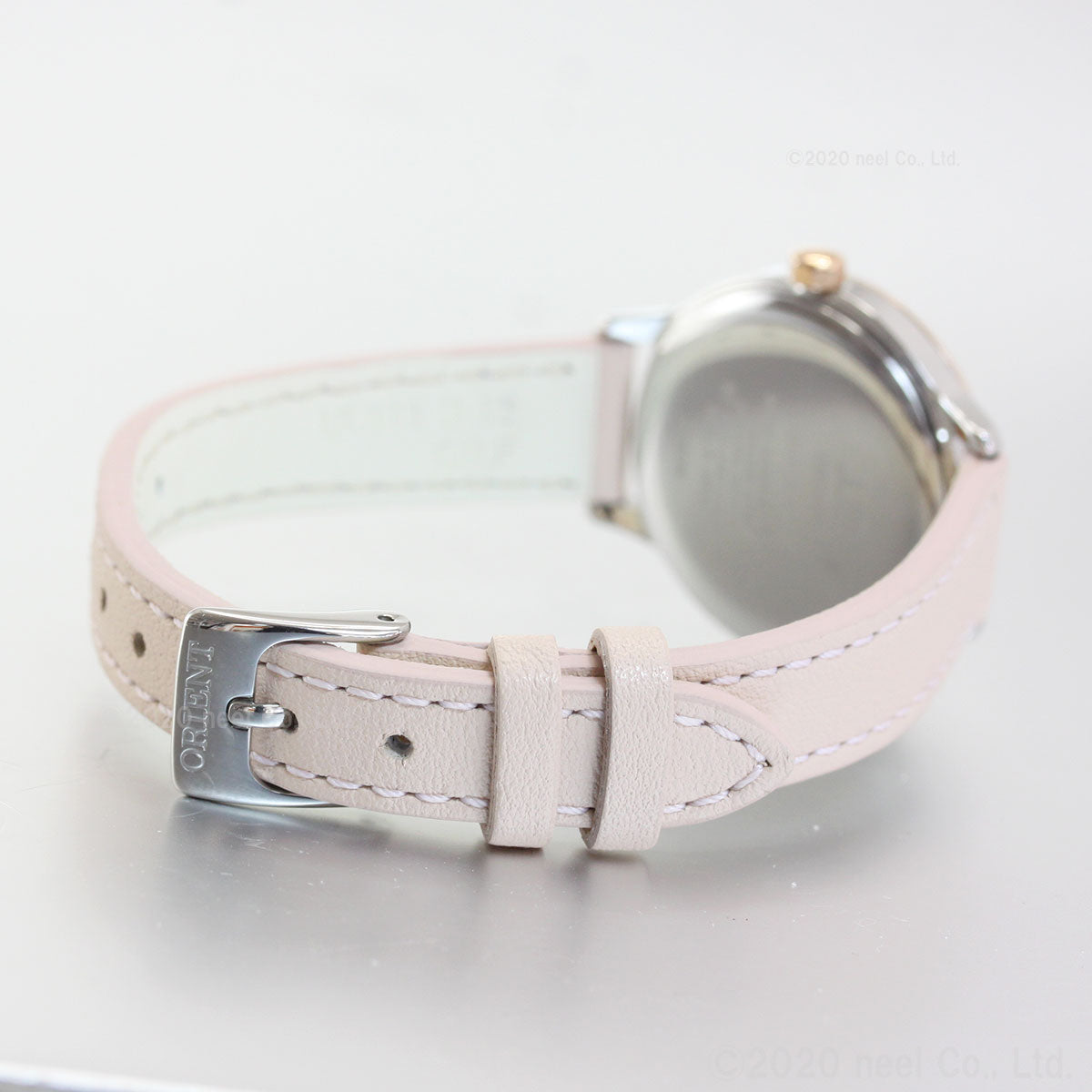 オリエント イオ ORIENT iO ソーラー 腕時計 レディース ナチュラル&プレーン RN-WG0416S