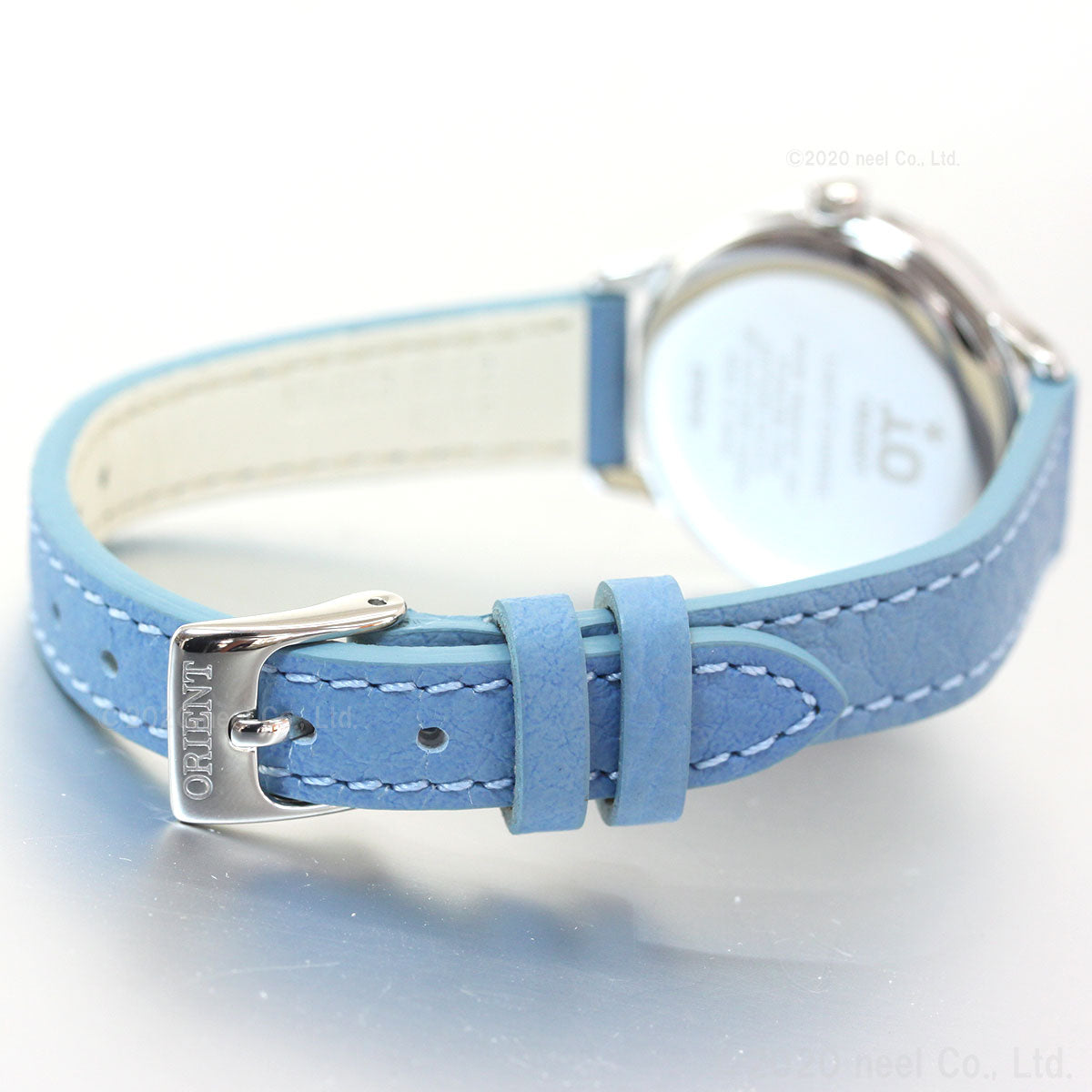 オリエント イオ ORIENT iO ソーラー 腕時計 レディース ナチュラル&プレーン RN-WG0417S