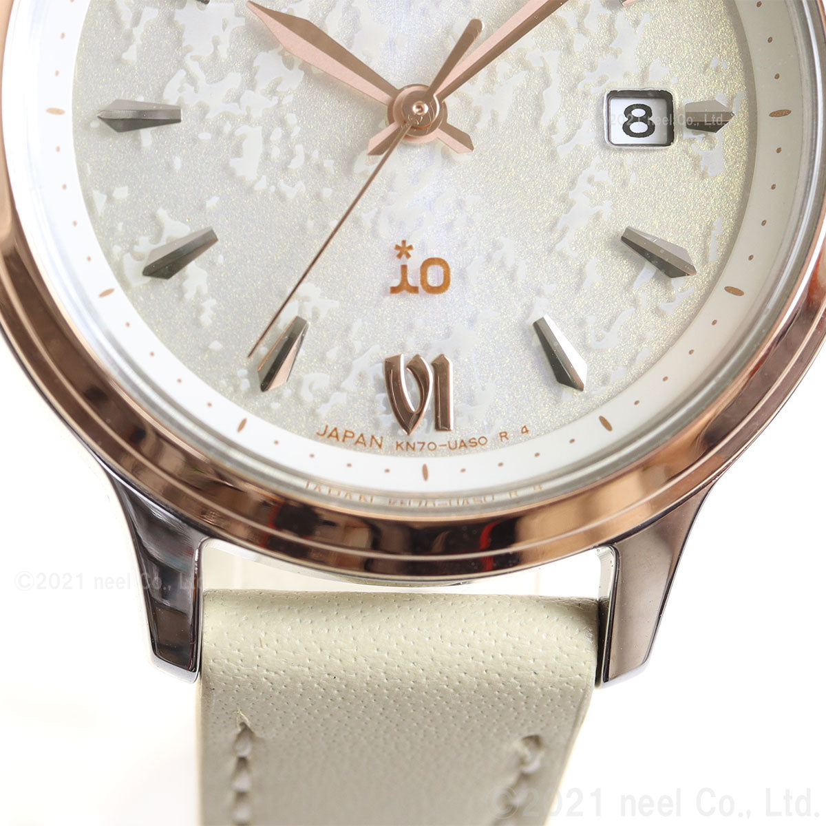 オリエント イオ ORIENT iO ソーラー 腕時計 レディース ナチュラル&プレーン NATURAL&PLAIN RN-WG0421S