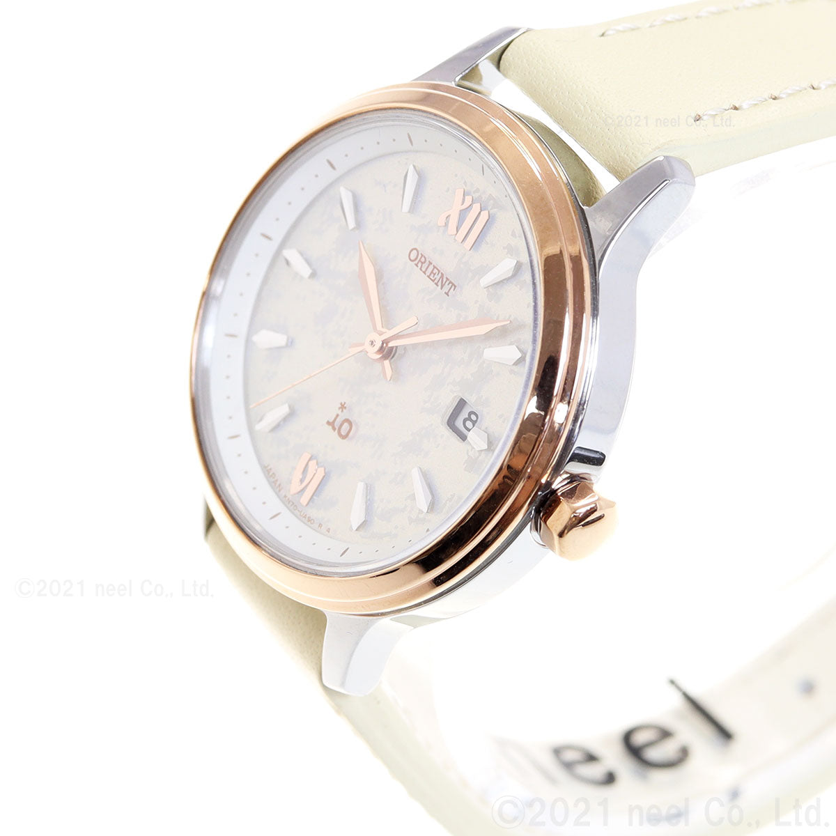 オリエント イオ ORIENT iO ソーラー 腕時計 レディース ナチュラル&プレーン NATURAL&PLAIN RN-WG0421S