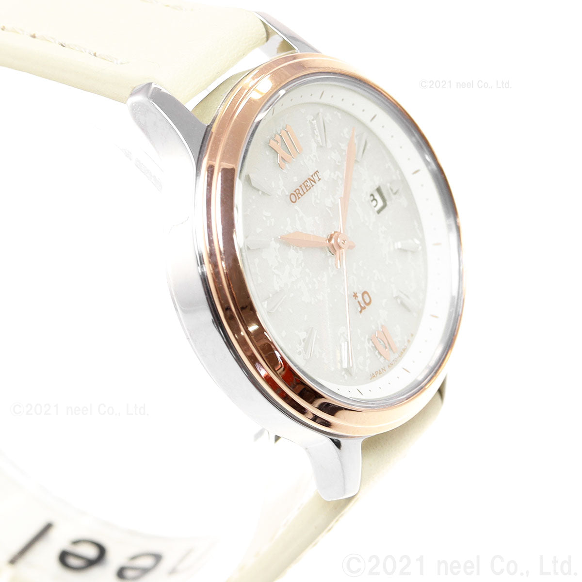 オリエント イオ ORIENT iO ソーラー 腕時計 レディース ナチュラル&プレーン NATURAL&PLAIN RN-WG0421S