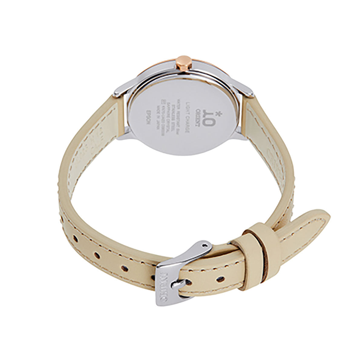 オリエント イオ ORIENT iO ソーラー 腕時計 レディース ナチュラル&プレーン NATURAL&PLAIN RN-WG0421S
