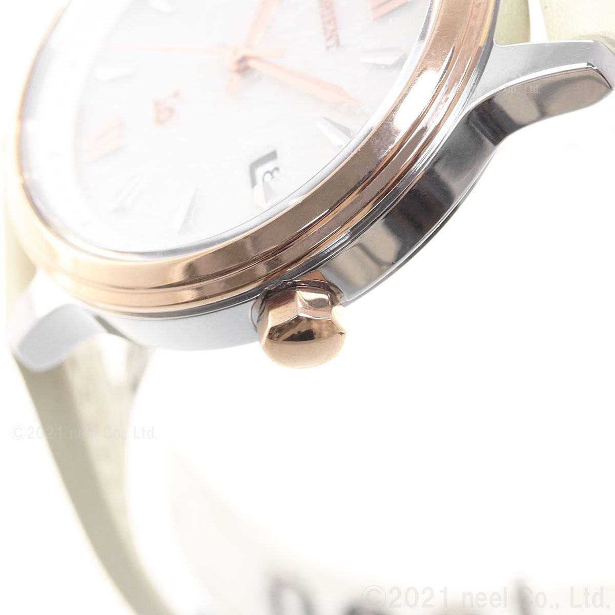 オリエント イオ ORIENT iO ソーラー 腕時計 レディース ナチュラル&プレーン NATURAL&PLAIN RN-WG0421S