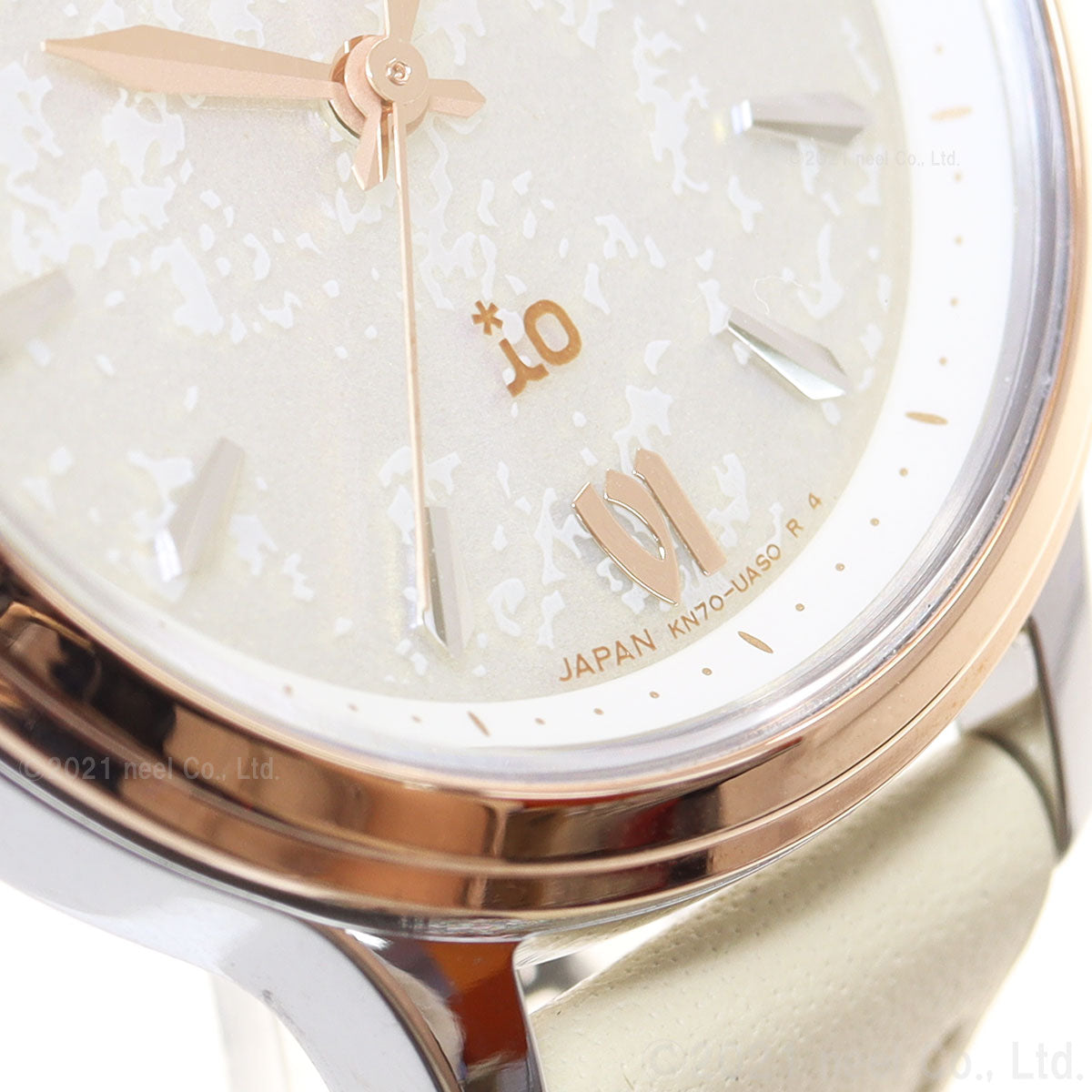 オリエント イオ ORIENT iO ソーラー 腕時計 レディース ナチュラル&プレーン NATURAL&PLAIN RN-WG0421S