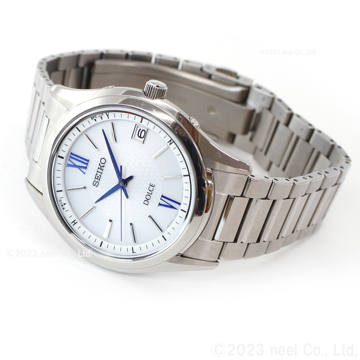 セイコー ドルチェ&エクセリーヌ SADZ185 腕時計 メンズ 電波 ソーラー SEIKO DOLCE&EXCELINE ペア ホワイト