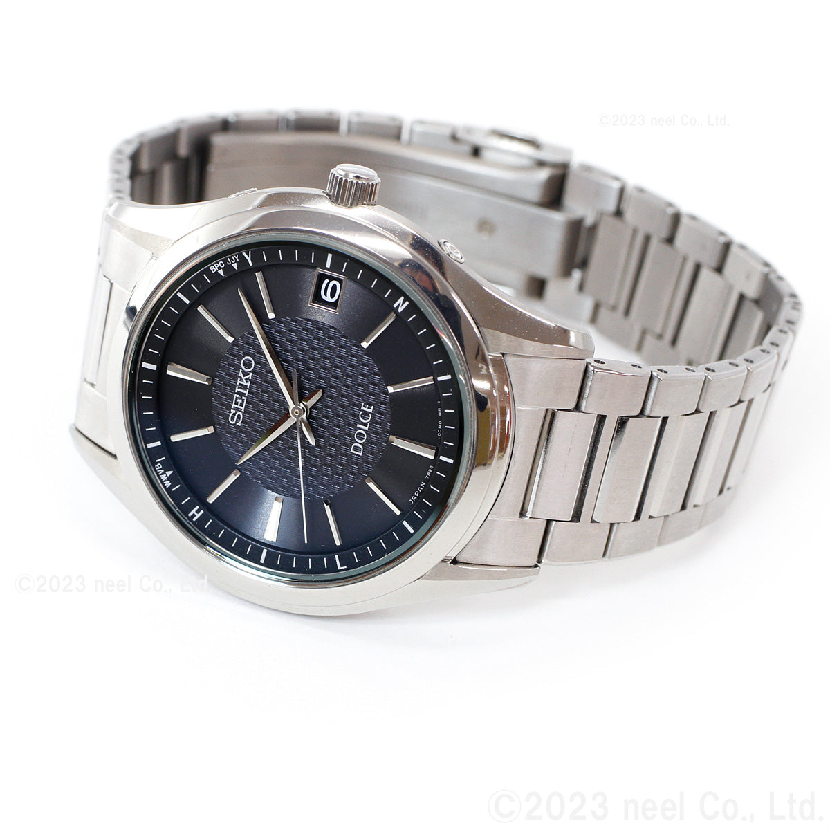 セイコー ドルチェ&エクセリーヌ SADZ187 腕時計 メンズ 電波 ソーラー SEIKO DOLCE&EXCELINE ペア ブラック