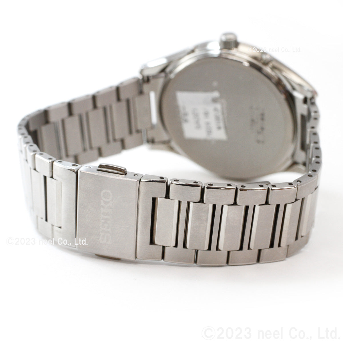 セイコー ドルチェ&エクセリーヌ SADZ187 腕時計 メンズ 電波 ソーラー SEIKO DOLCE&EXCELINE ペア ブラック