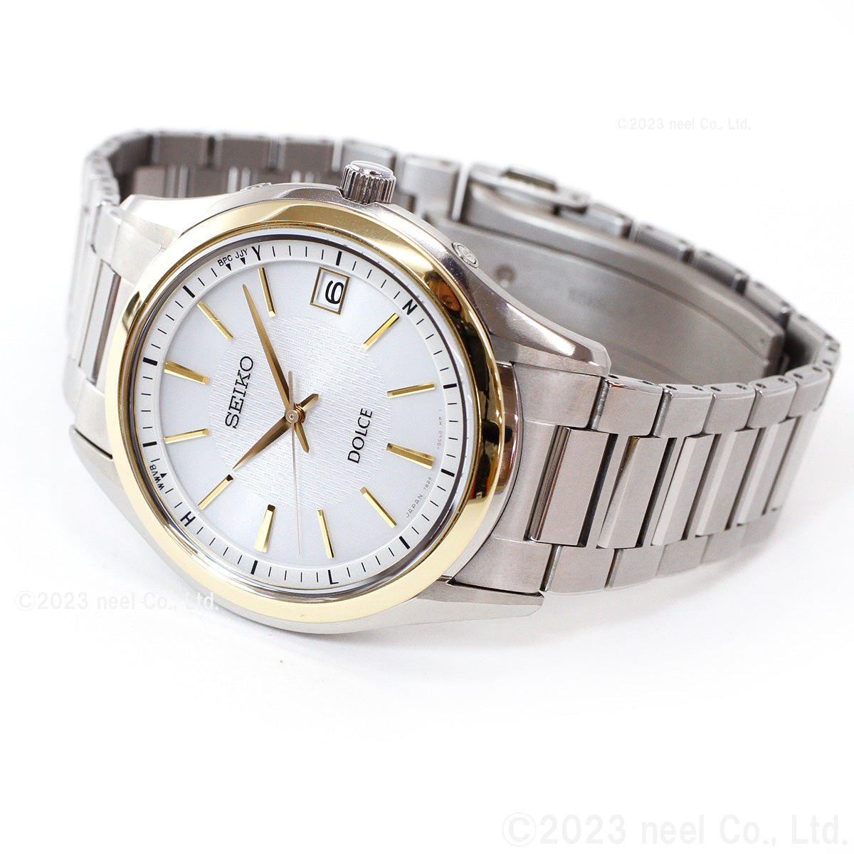 セイコー ドルチェ&エクセリーヌ SADZ188 腕時計 メンズ 電波 ソーラー SEIKO DOLCE&EXCELINE ペア ホワイト