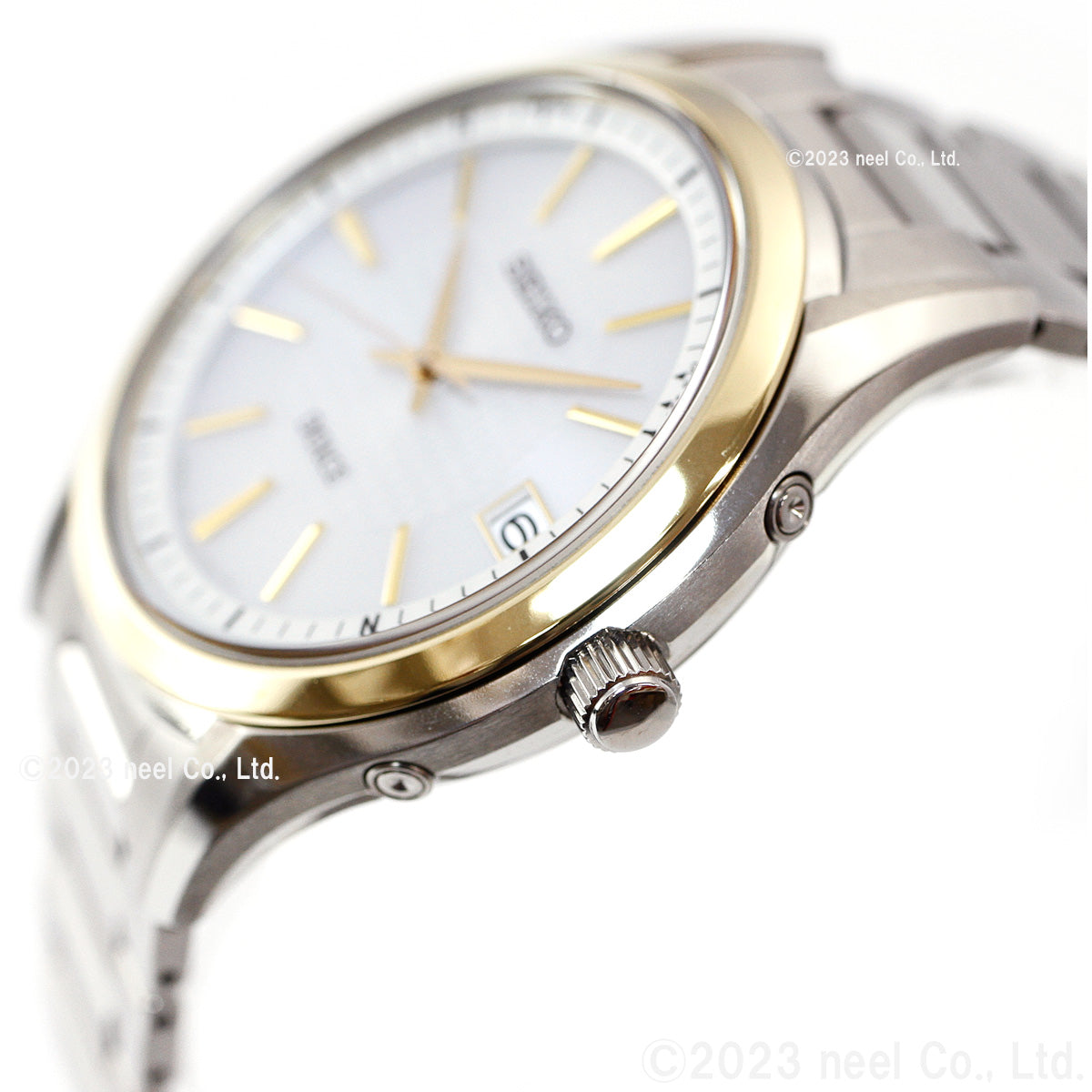 セイコー ドルチェ&エクセリーヌ SADZ188 腕時計 メンズ 電波 ソーラー SEIKO DOLCE&EXCELINE ペア ホワイト