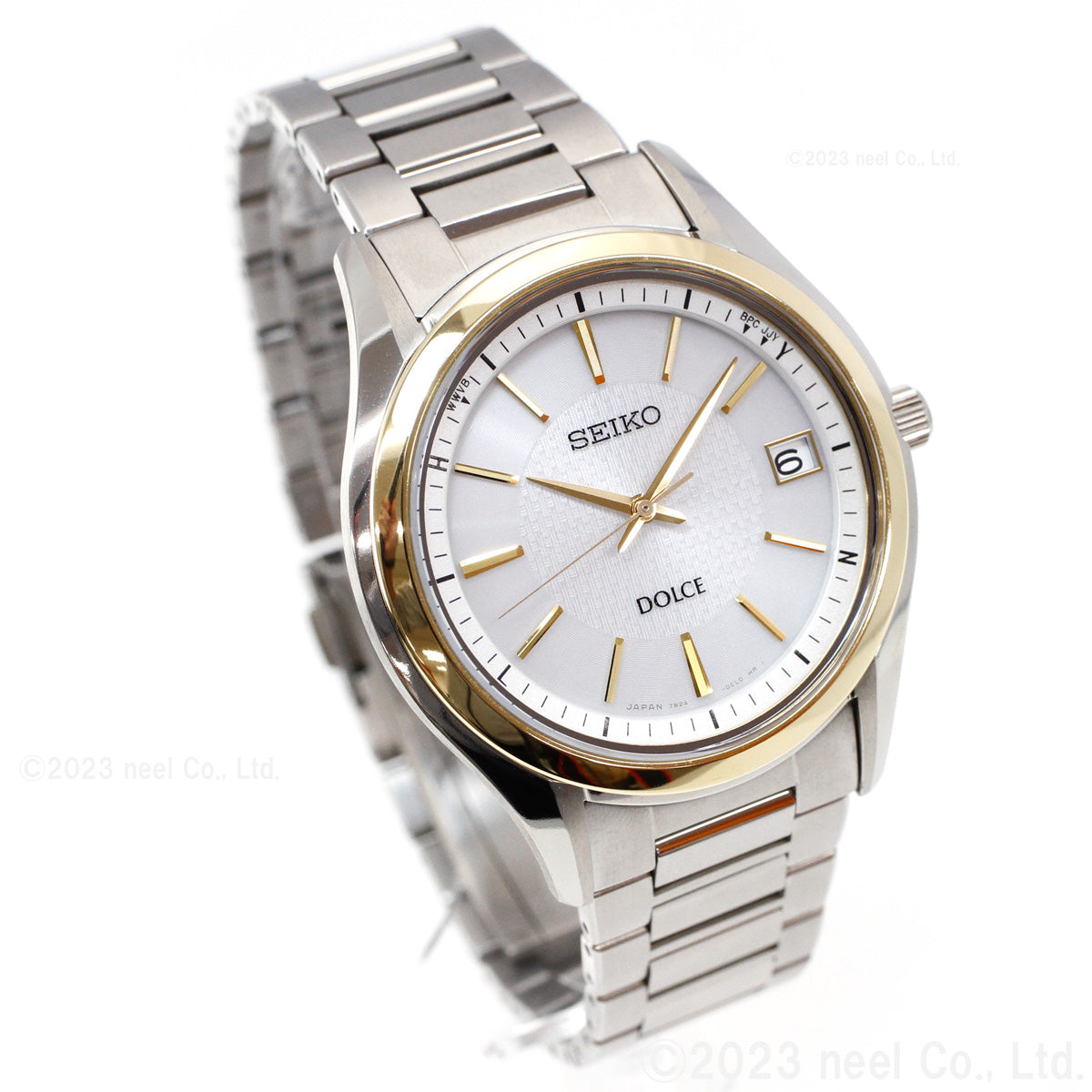 セイコー ドルチェ&エクセリーヌ SADZ188 腕時計 メンズ 電波 ソーラー SEIKO DOLCE&EXCELINE ペア ホワイト
