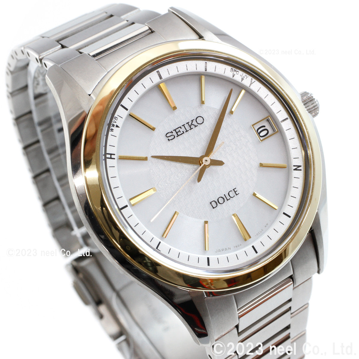 セイコー ドルチェ&エクセリーヌ SADZ188 腕時計 メンズ 電波 ソーラー SEIKO DOLCE&EXCELINE ペア ホワイト