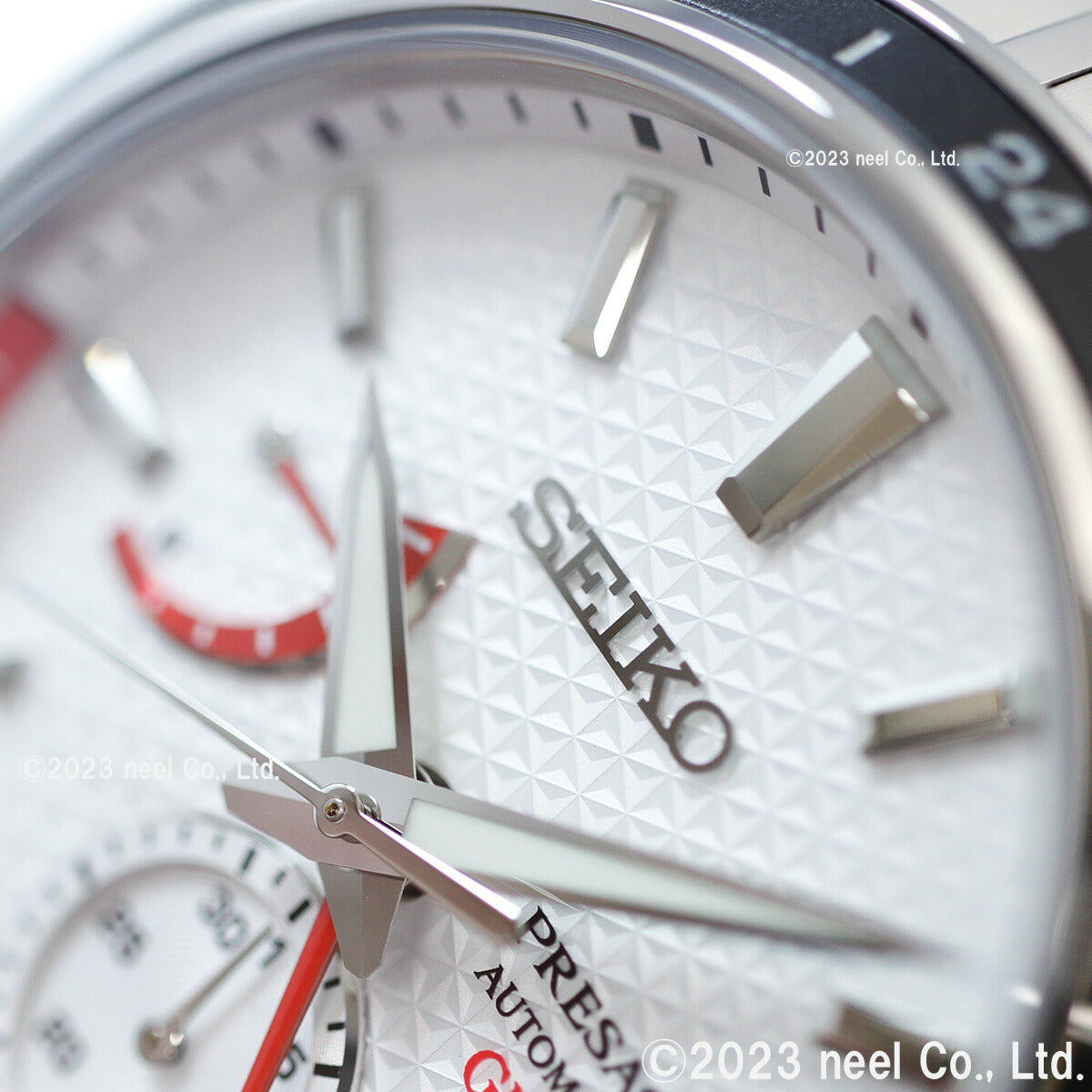 セイコー プレザージュ SEIKO PRESAGE 自動巻き メカニカル コアショップ専用 JAL国際線就航70周年コラボ 限定モデル 腕時計 メンズ Sharp Edged Series SARF025【2024 新作】