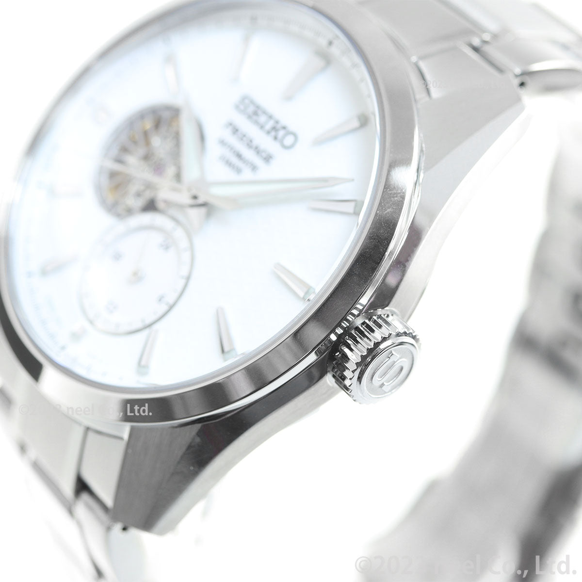 セイコー プレザージュ SEIKO PRESAGE 自動巻き コアショップ専用 流通限定 腕時計 メンズ プレステージライン SARJ001 Sharp Edged Series オープンハート