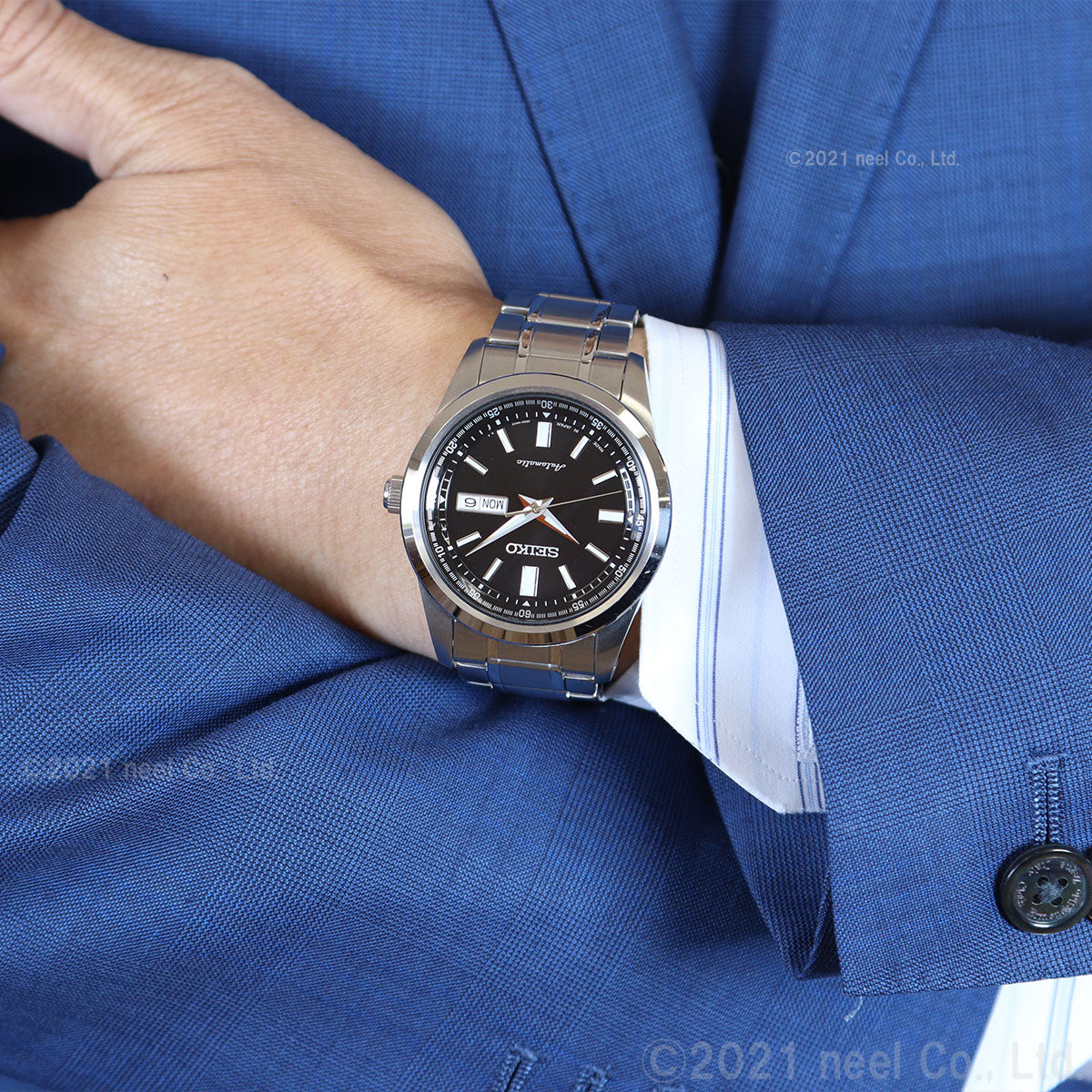 セイコー メカニカル 自動巻き 腕時計 メンズ SEIKO Mechanical SARV003