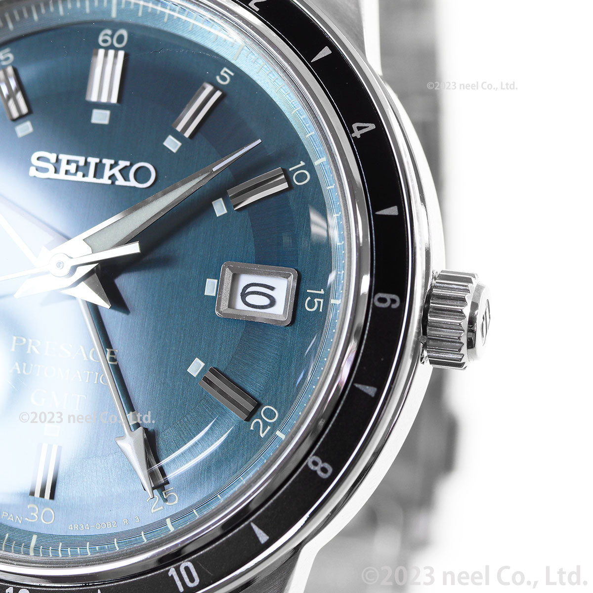 セイコー プレザージュ SEIKO PRESAGE 自動巻き メカニカル 腕時計 メンズ ベーシックライン SARY229 Style60's GMTモデル Journey on the road