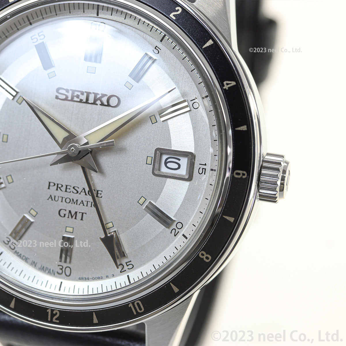 セイコー プレザージュ SEIKO PRESAGE 自動巻き メカニカル 腕時計 メンズ ベーシックライン SARY231 Style60's GMTモデル Journey on the road