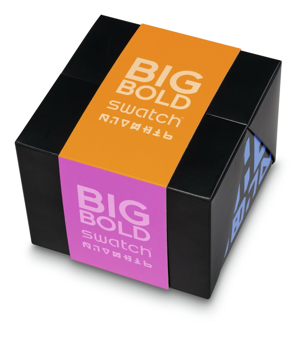 swatch スウォッチ 腕時計 SB01B125 メンズ レディース オリジナルズ ビッグボールド カムインピース グリーン ブラック BIG BOLD PLANETS COME IN PEACE !