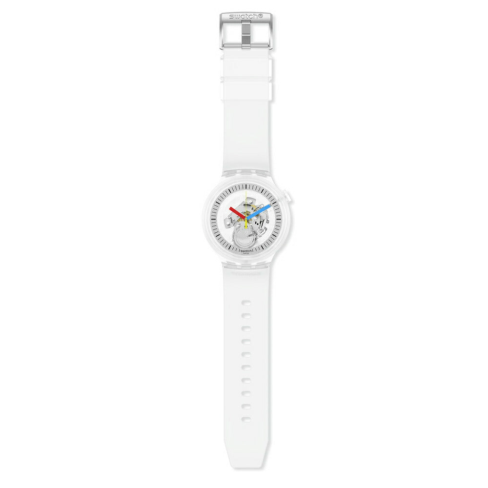 swatch スウォッチ 腕時計 メンズ レディース ビッグボールド クリアリーボールド BIG BOLD CLEARLY BOLD SWATCH CLEAR SB01K100