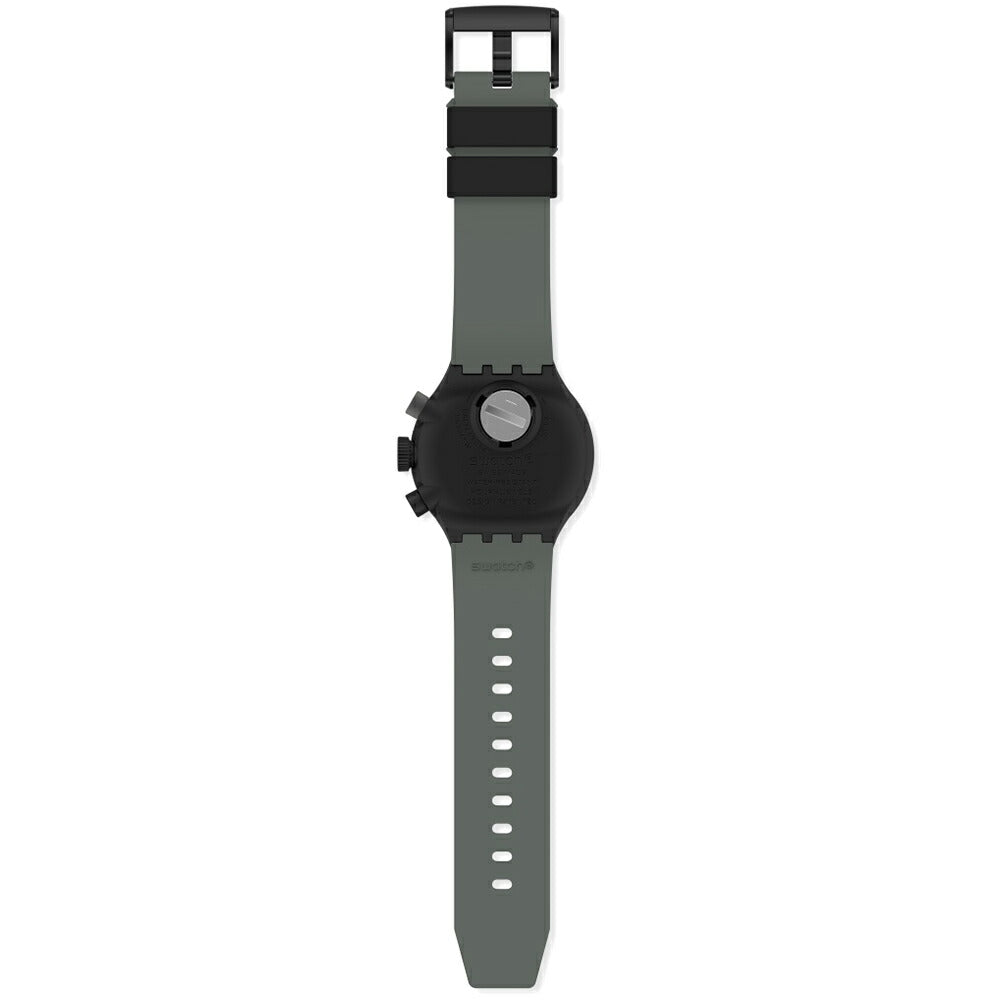 swatch スウォッチ 腕時計 メンズ レディース オリジナルズ ビックボールド クロノ チェックポイント・ブラック Originals Big Bold Chrono CHECKPOINT BLACK SB02B400