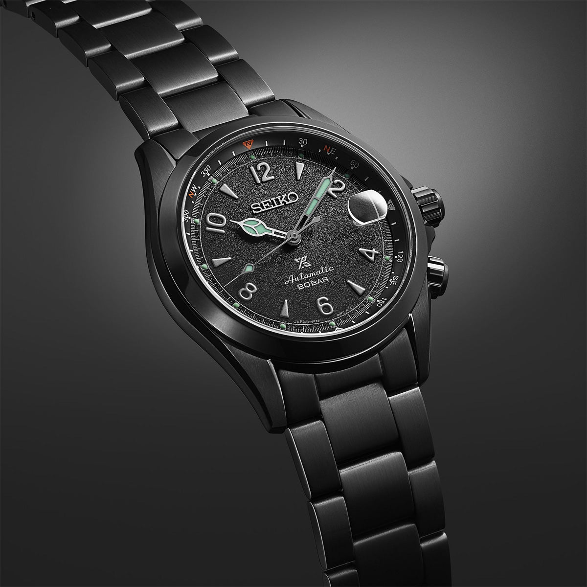 セイコー プロスペックス SEIKO PROSPEX SBDC185 アルピニスト メカニカル 自動巻き コアショップ限定 腕時計 メンズ The Black Series Limited Edition