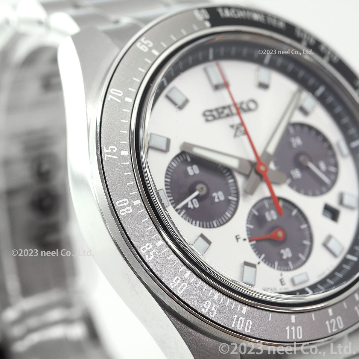 セイコー プロスペックス SBDL095 SPEEDTIMER スピードタイマー ソーラー クロノグラフ メンズ 腕時計 パンダ 日本製 SEIKO PROSPEX