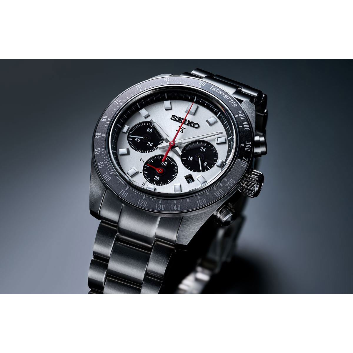 セイコー プロスペックス SBDL095 SPEEDTIMER スピードタイマー ソーラー クロノグラフ メンズ 腕時計 パンダ 日本製 SEIKO PROSPEX