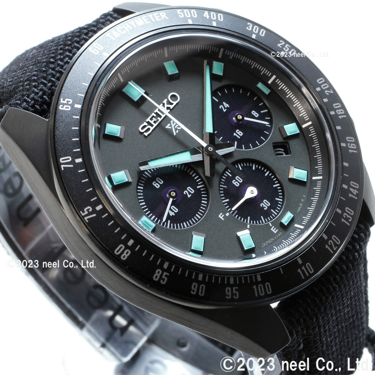 セイコー プロスペックス SBDL105 スピードタイマー ソーラークロノグラフ 腕時計 メンズ SEIKO PROSPEX SPEEDTIMER The Black Series Night Vision【2024 新作】