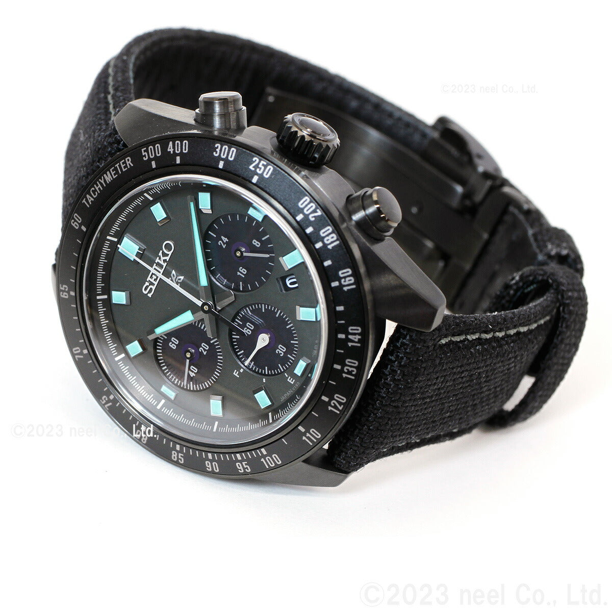 セイコー プロスペックス SBDL105 スピードタイマー ソーラークロノグラフ 腕時計 メンズ SEIKO PROSPEX SPEEDTIMER The Black Series Night Vision【2024 新作】