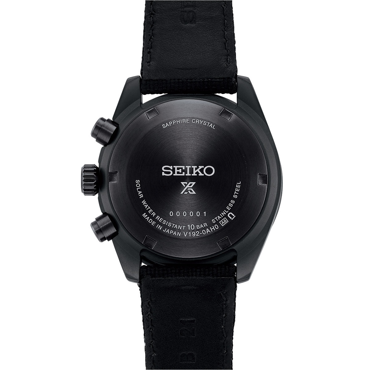 セイコー プロスペックス SBDL105 スピードタイマー ソーラークロノグラフ 腕時計 メンズ SEIKO PROSPEX SPEEDTIMER The Black Series Night Vision【2024 新作】