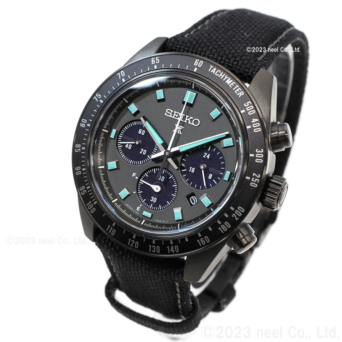 セイコー プロスペックス SBDL105 スピードタイマー ソーラークロノグラフ 腕時計 メンズ SEIKO PROSPEX SPEEDTIMER The Black Series Night Vision【2024 新作】