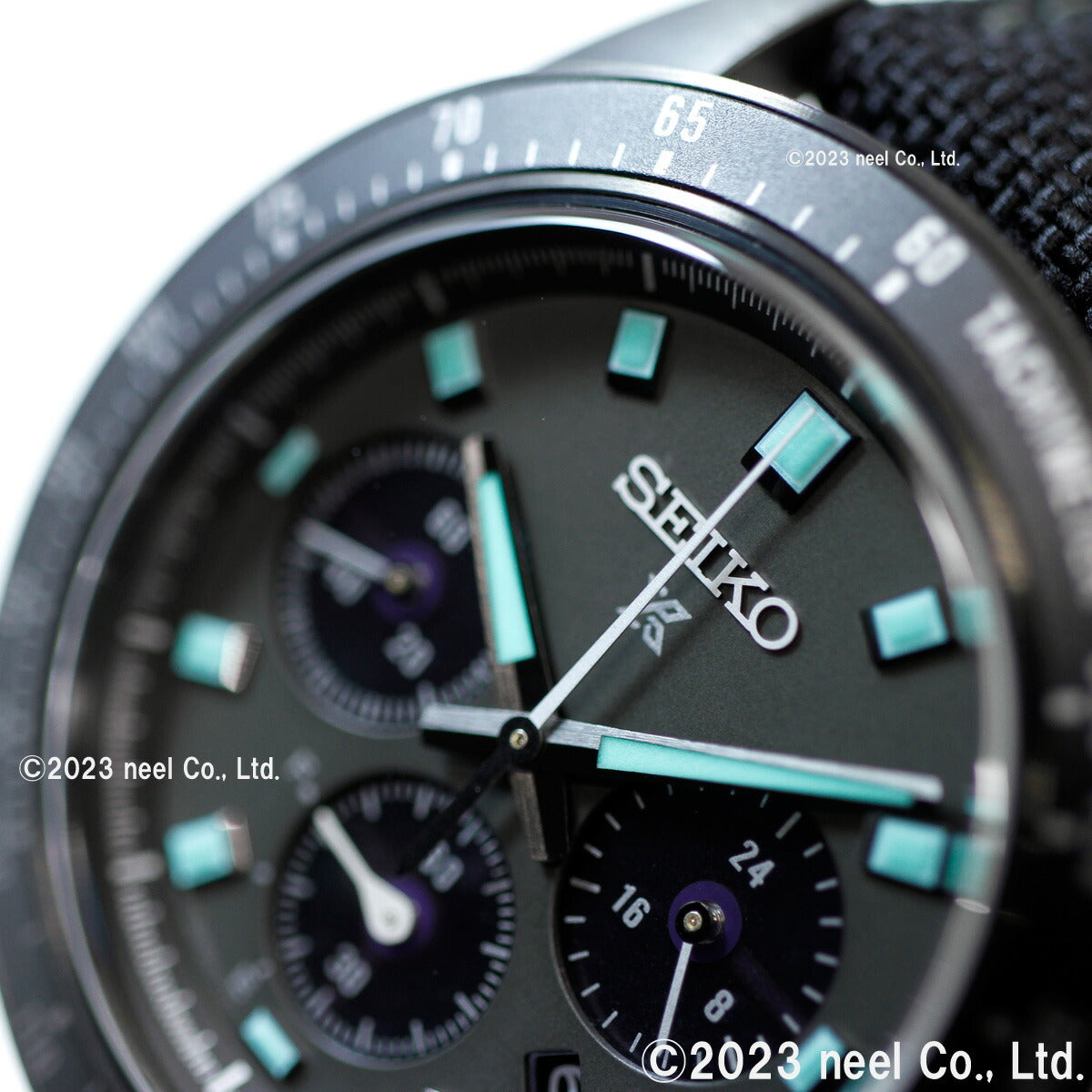 セイコー プロスペックス SBDL105 スピードタイマー ソーラークロノグラフ 腕時計 メンズ SEIKO PROSPEX SPEEDTIMER The Black Series Night Vision【2024 新作】