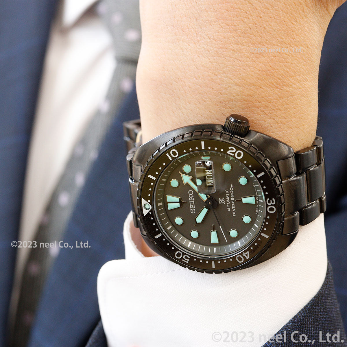 セイコー プロスペックス SEIKO PROSPEX ダイバースキューバ メカニカル 自動巻き 腕時計 メンズ SBDY127 The Black Series Night Vision【2024 新作】
