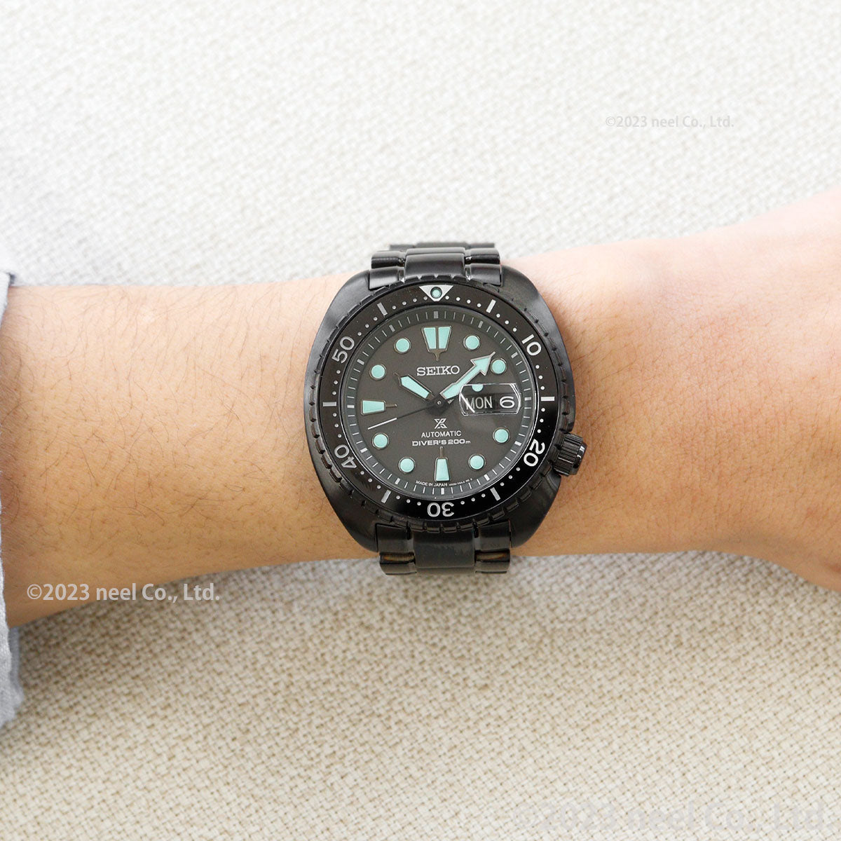 セイコー プロスペックス SEIKO PROSPEX ダイバースキューバ メカニカル 自動巻き 腕時計 メンズ SBDY127 The Black Series Night Vision【2024 新作】