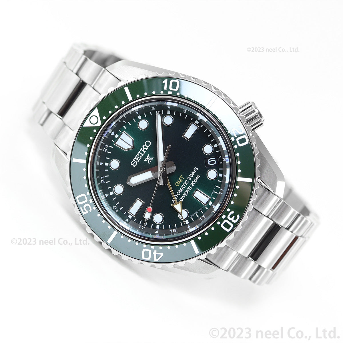 セイコー プロスペックス SEIKO PROSPEX SBEJ009 ダイバーズ 自動巻 GMT コアショップ専用 流通限定 腕時計 グリーンダイヤル