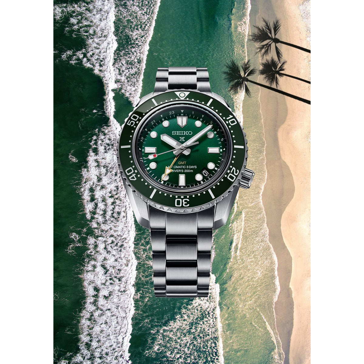 セイコー プロスペックス SEIKO PROSPEX SBEJ009 ダイバーズ 自動巻 GMT コアショップ専用 流通限定 腕時計 グリーンダイヤル
