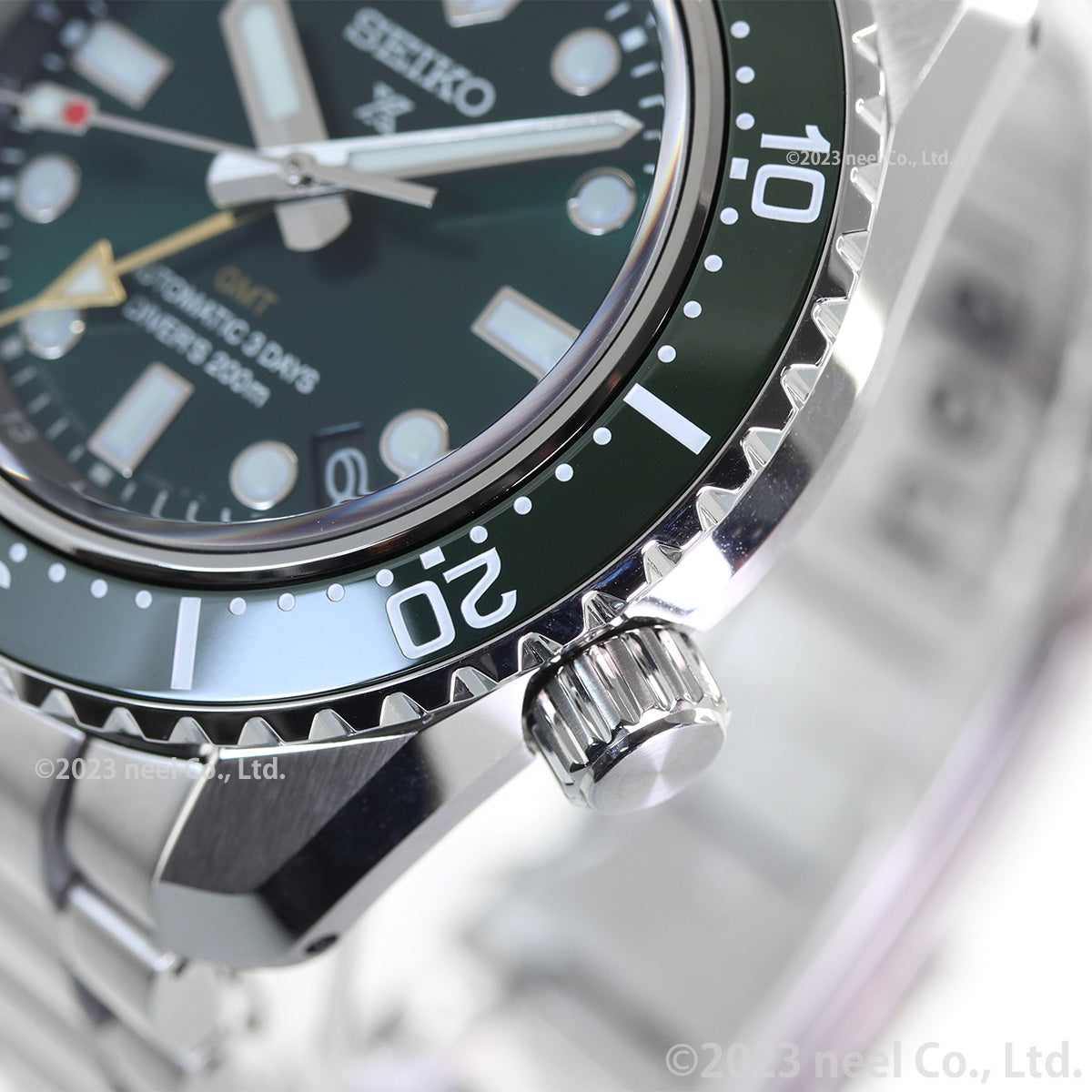 セイコー プロスペックス SEIKO PROSPEX SBEJ009 ダイバーズ 自動巻 GMT コアショップ専用 流通限定 腕時計 グリーンダイヤル