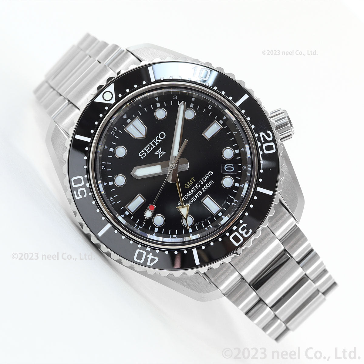 セイコー プロスペックス SEIKO PROSPEX SBEJ011 ダイバーズ メカニカル 自動巻 GMT コアショップ専用 流通限定 腕時計 ブラックダイヤル