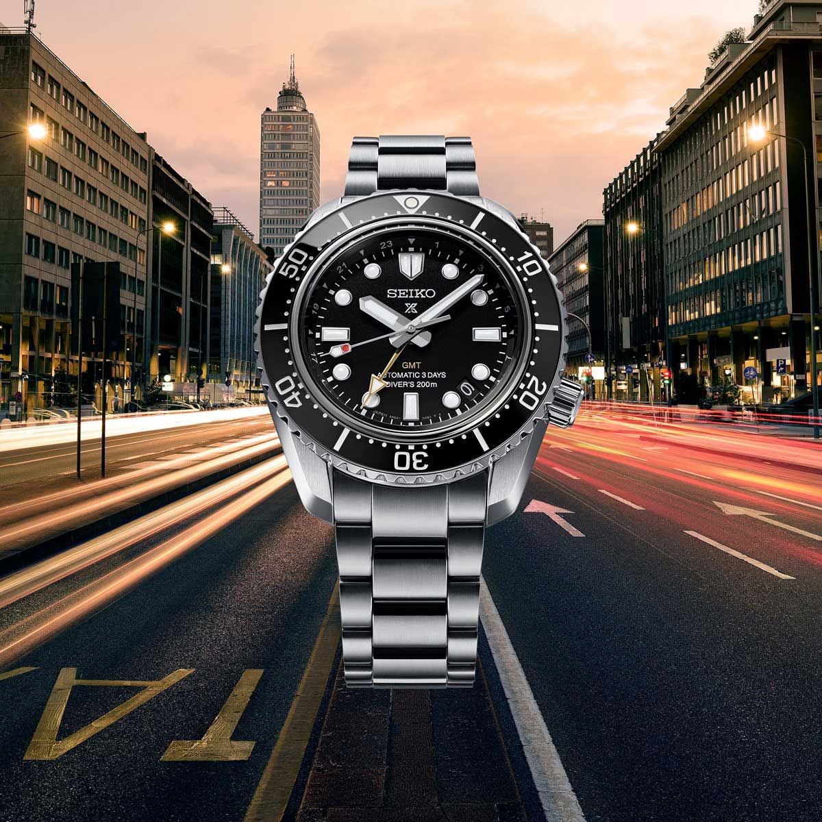 セイコー プロスペックス SEIKO PROSPEX SBEJ011 ダイバーズ メカニカル 自動巻 GMT コアショップ専用 流通限定 腕時計 ブラックダイヤル