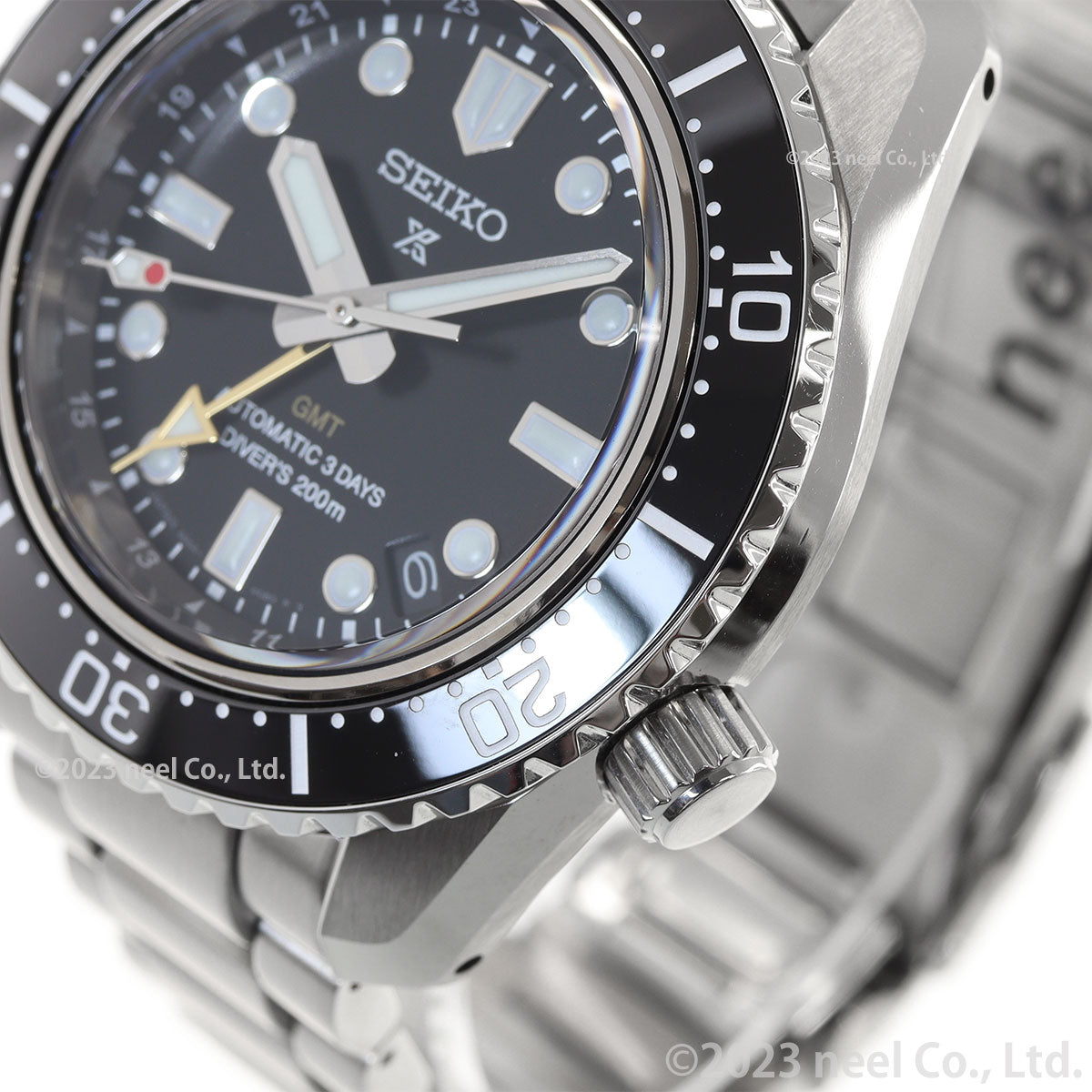 セイコー プロスペックス SEIKO PROSPEX SBEJ011 ダイバーズ メカニカル 自動巻 GMT コアショップ専用 流通限定 腕時計 ブラックダイヤル