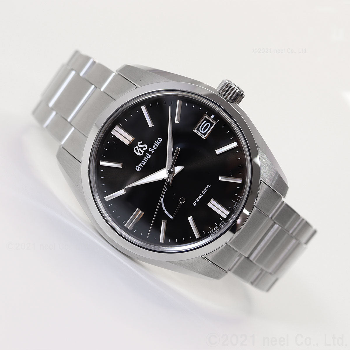 グランドセイコー Grand Seiko SBGA467 ヘリテージコレクション 自動巻 スプリングドライブ 9R65 メンズ 腕時計 日本製 時計 ブラック【60回分割手数料無料!】