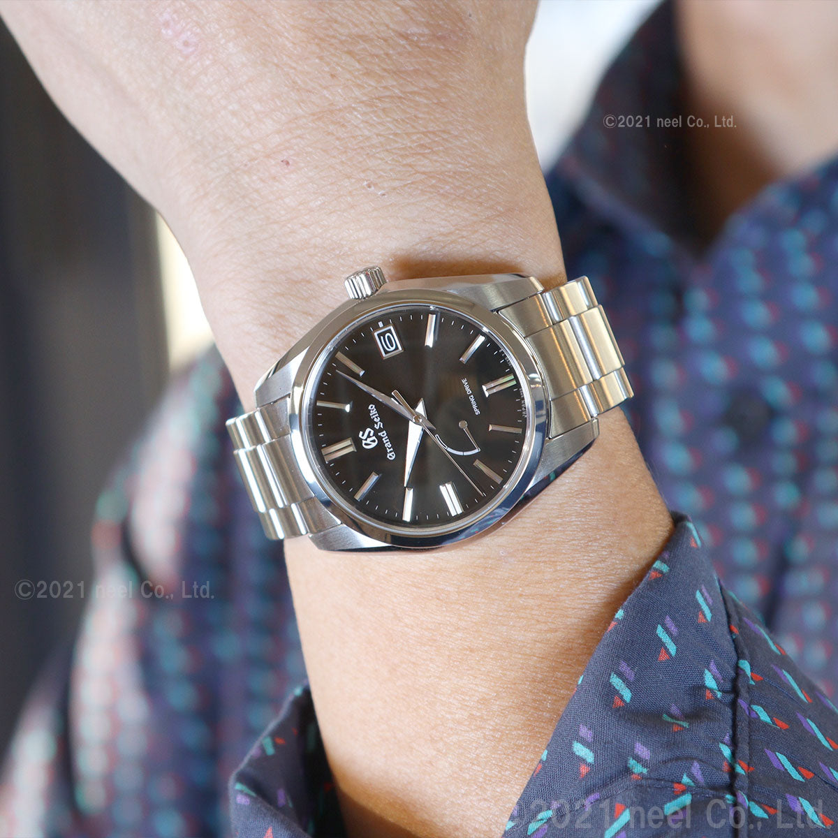 グランドセイコー Grand Seiko SBGA467 ヘリテージコレクション 自動巻 スプリングドライブ 9R65 メンズ 腕時計 日本製 時計 ブラック【60回分割手数料無料!】
