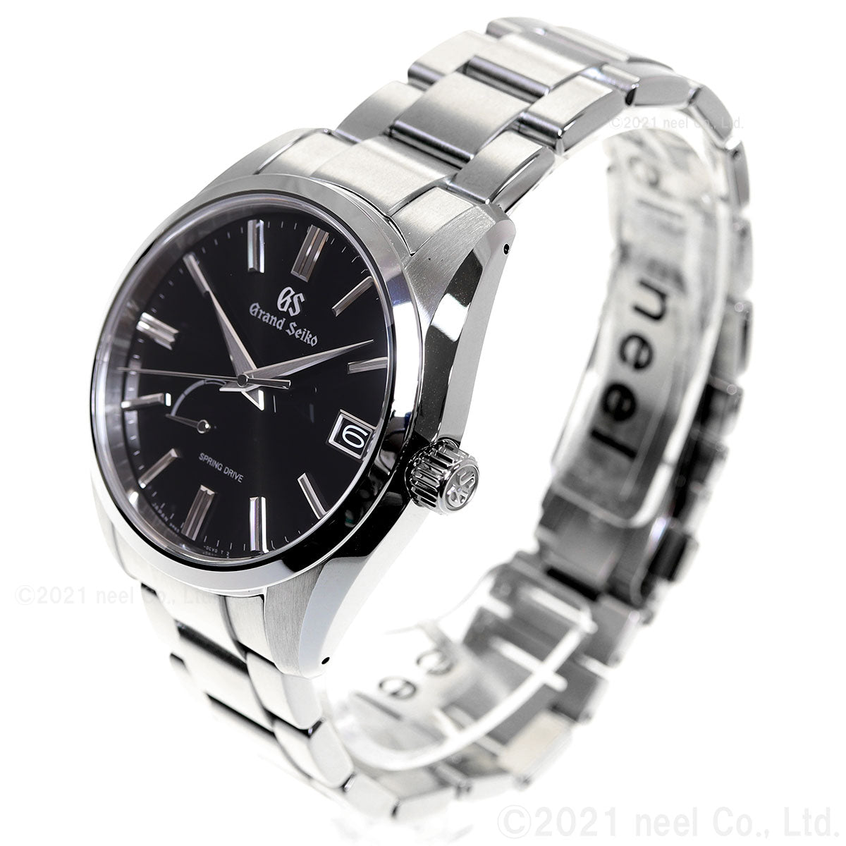 グランドセイコー Grand Seiko SBGA467 ヘリテージコレクション 自動巻 スプリングドライブ 9R65 メンズ 腕時計 日本製 時計 ブラック【60回分割手数料無料!】