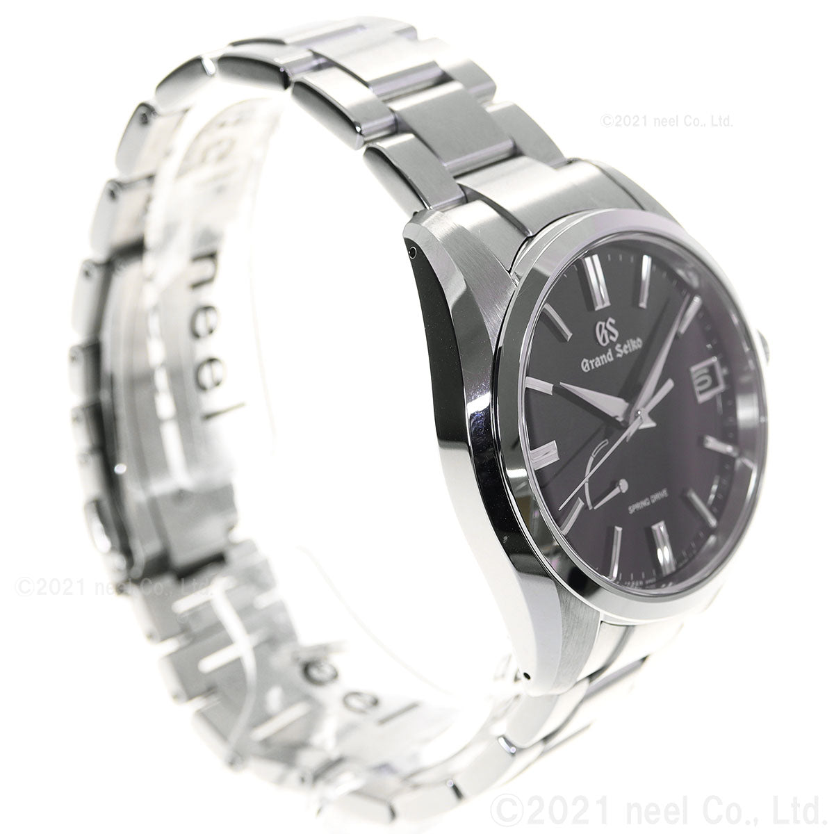 グランドセイコー Grand Seiko SBGA467 ヘリテージコレクション 自動巻 スプリングドライブ 9R65 メンズ 腕時計 日本製 時計 ブラック【60回分割手数料無料!】