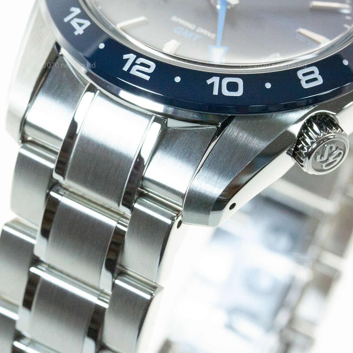 グランドセイコー SBGE255 スプリングドライブ GMT メンズ 腕時計 GRAND SEIKO ブルー【正規品】【60回分割手数料無料!】