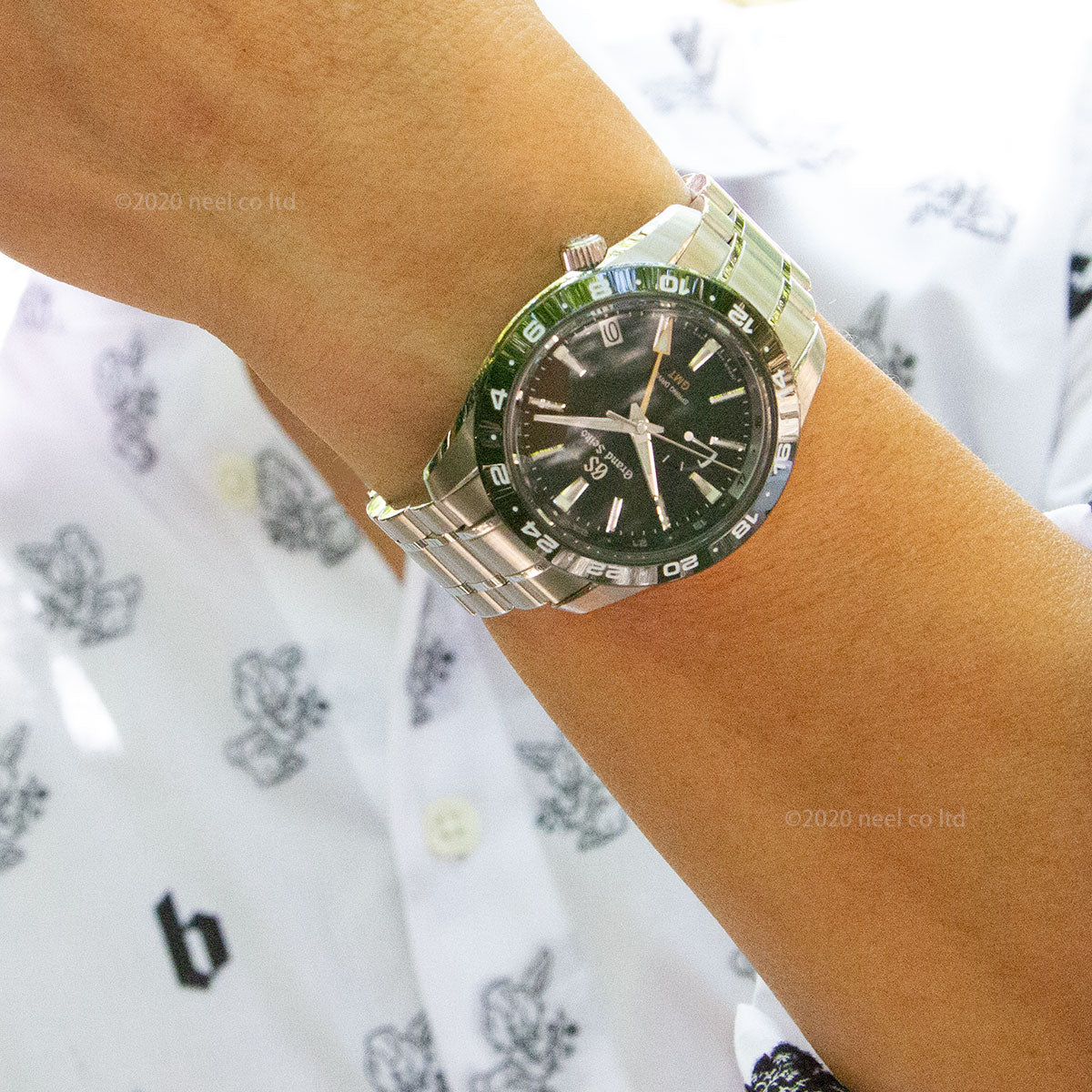 グランドセイコー SBGE257 スプリングドライブ GMT メンズ 腕時計 GRAND SEIKO グリーン【正規品】【60回分割手数料無料!】