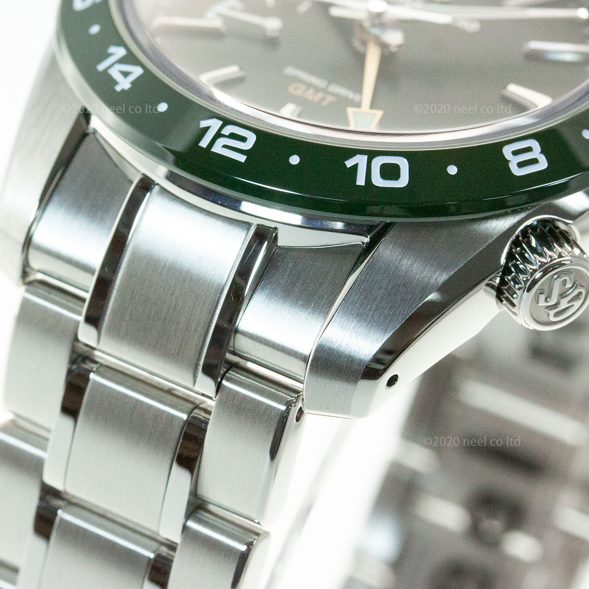グランドセイコー SBGE257 スプリングドライブ GMT メンズ 腕時計 GRAND SEIKO グリーン【正規品】【60回分割手数料無料!】